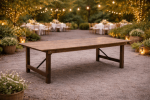 Masa de lemn masiv dreptunghiulara