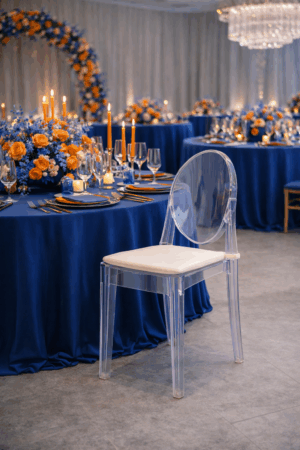 Scaun Ghost transparent