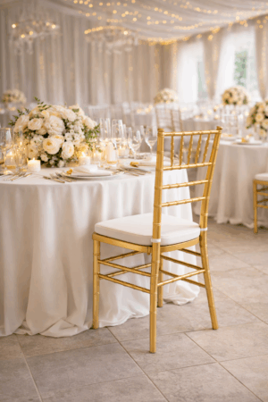 Scaun Chiavari auriu