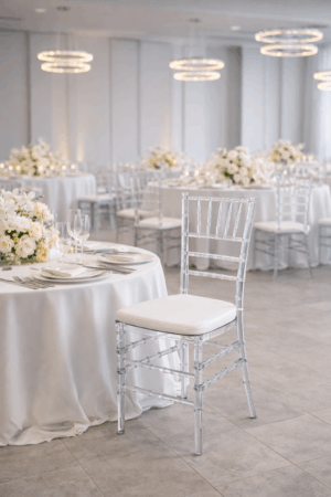 Scaun Chiavari transparent