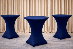 Husa masa cocktail bleumarin