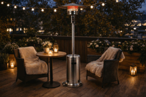 Incalzitor terasa ciuperca